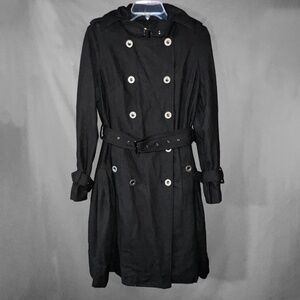 Marc Jacobs Black Military Style Coat